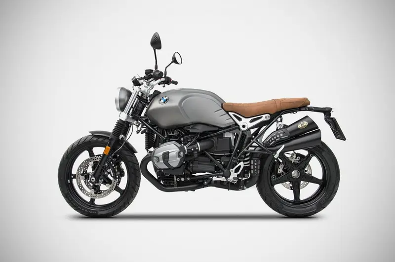 Silencieux haut N.2 HARDY ZARD BMW R NINE-T > M.Y. 2017