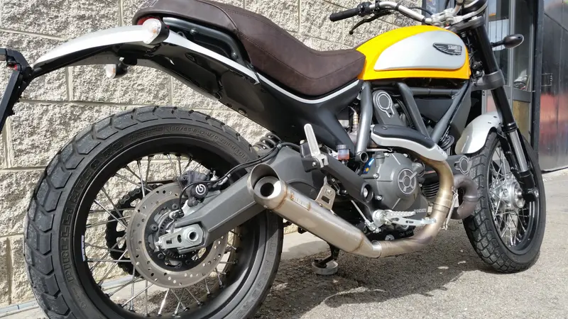 Silencieux MASS "Hot Rod" Ducati Scrambler 800
