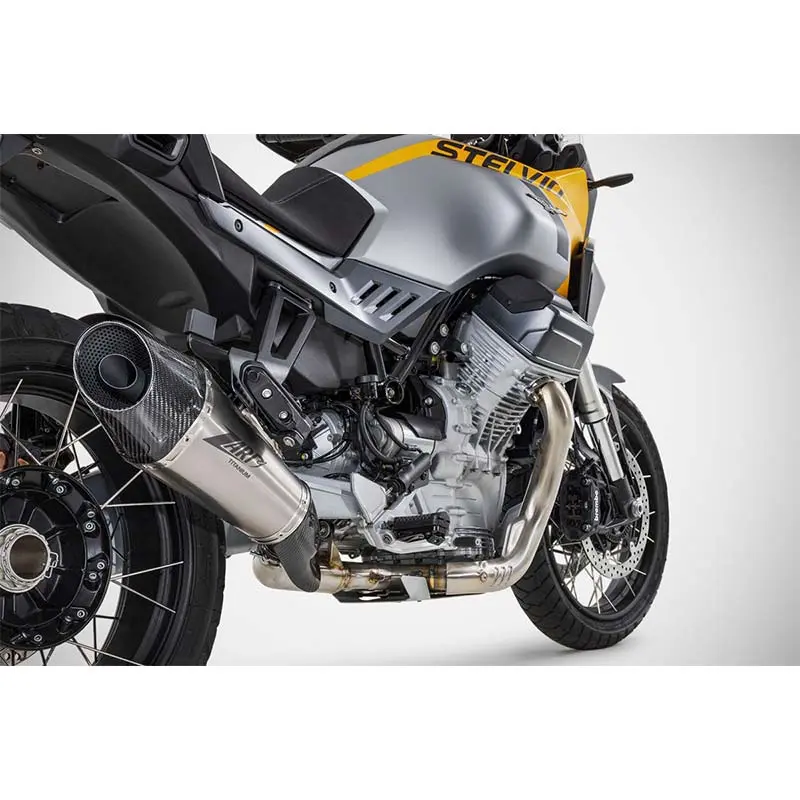 Silencieux titane Moto Guzzi Stelvio 1000 (2024-2026) | Zard