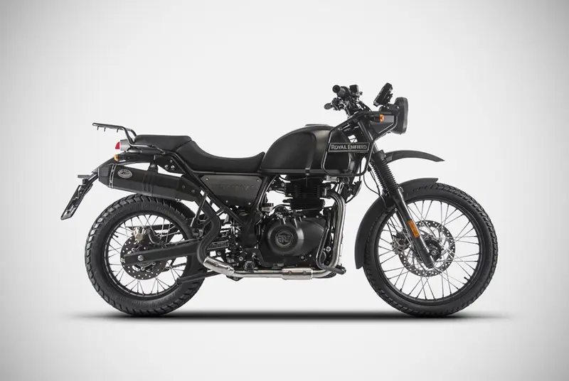 Silencieux Zard PENTA Inox passage haut Royal Enfield Himalayan