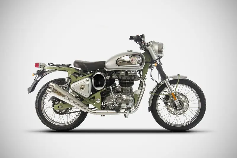 Silencieux Zard Royal Enfield Bullet Trials 500