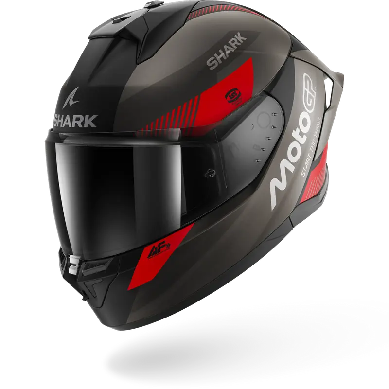 SKWAL CUP MOTOGP Mat Black Anthracite Red