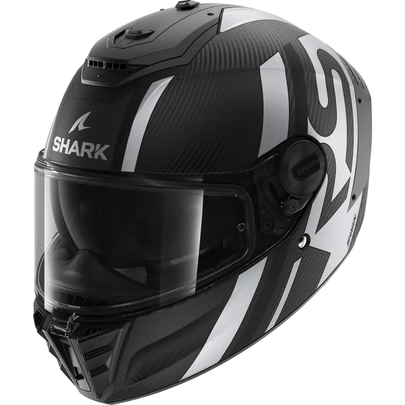 SPARTAN RS CARBON Shawn Matte Carbon Black Silver