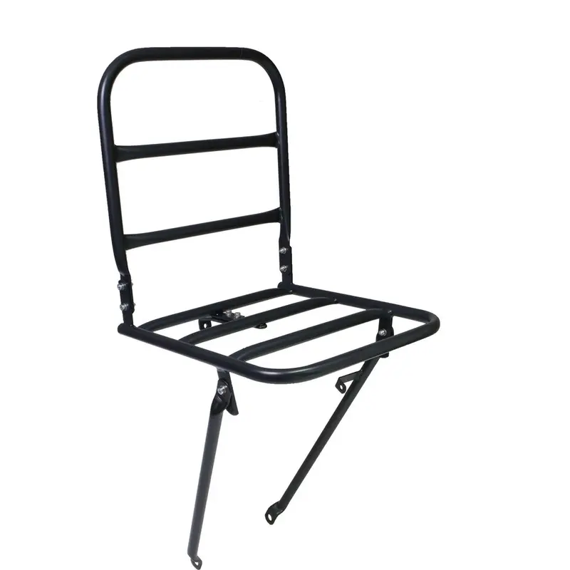 Steco Porte-bagage avant Transport boulon de couronne noir mat
