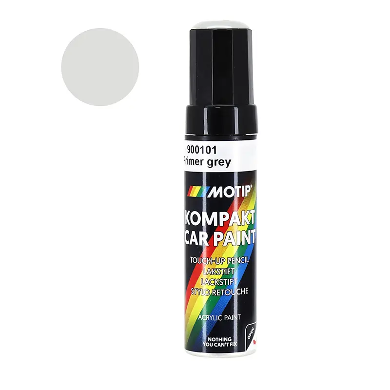 Stylo De Retouche Peinture Motip Appret Gris 12 Ml