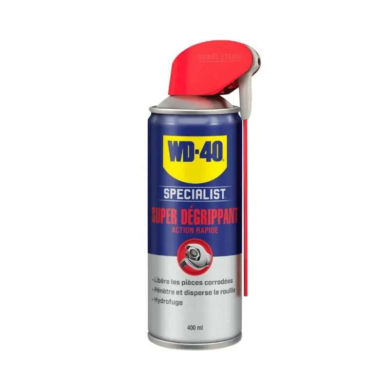 SUPER DEGRIPPANT - WD-40 SPECIALIST ACTION RAPIDE (AEROSOL 400 ml)