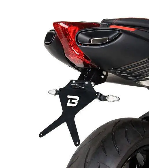 SUPPORT DE PLAQUE APRILIA DORSODURO BARRACUDA