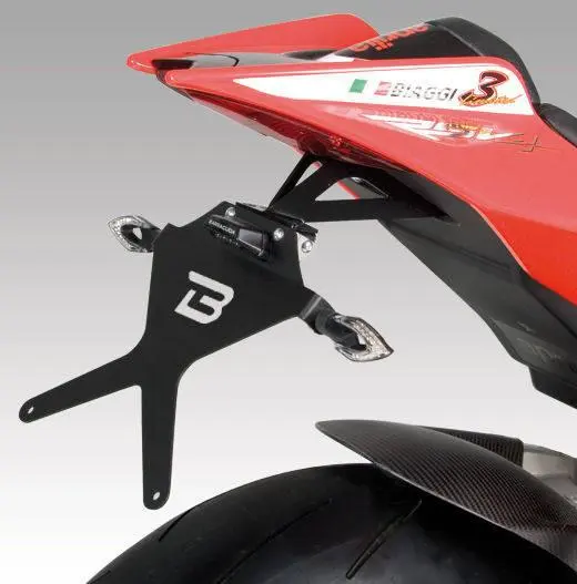 SUPPORT DE PLAQUE Aprilia RSV4 / Tuono V4R/FACTORY