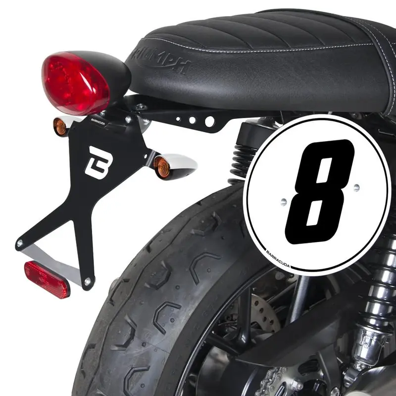 SUPPORT DE PLAQUE Triumph Street Twin