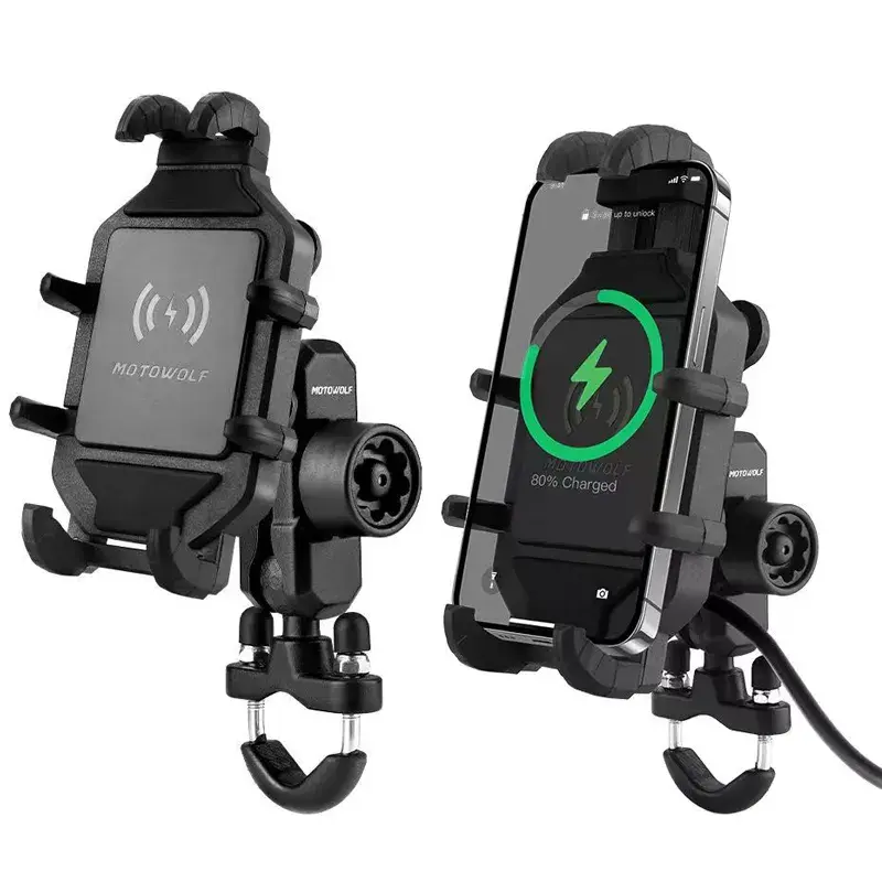 Support de Téléphone Moto Anti-Vibration - SteadyRide