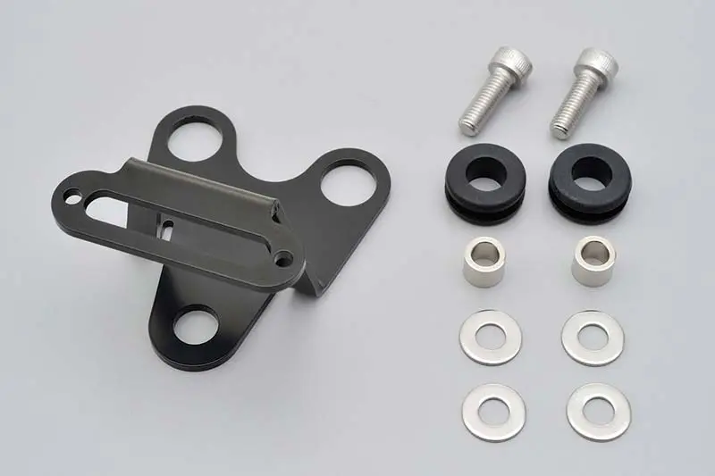 Support noir pour compteur Velona et boitiers Alpha/Beta | Daytona