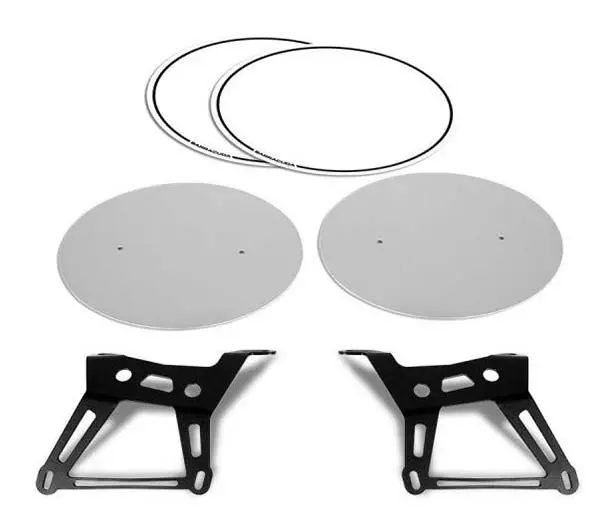 Support numéro aluminium pour BMW R nineT | Barracuda