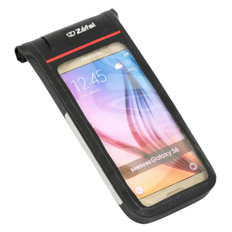 Support Smartphone-Telephone Zefal Z Console Dry M Noir (Longueur 150 mm, Largeur 72 mm, Épaisseur 10 mm) Compatible Support Zefal 146997-146998-146999