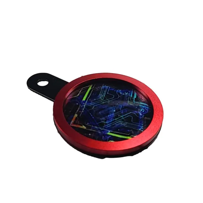 Support vignette assurance moto - Rouge