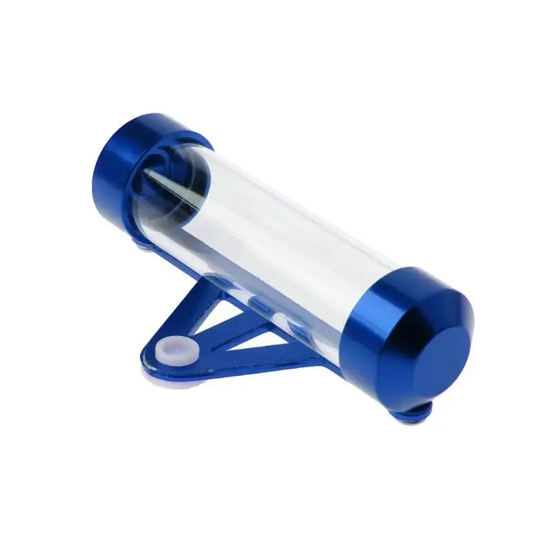 Support vignette assurance moto tube  - Bleu