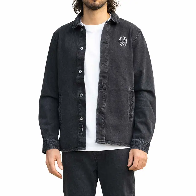 Sur-chemise Denim FRAME (noire ou bleue) | Morex Custom