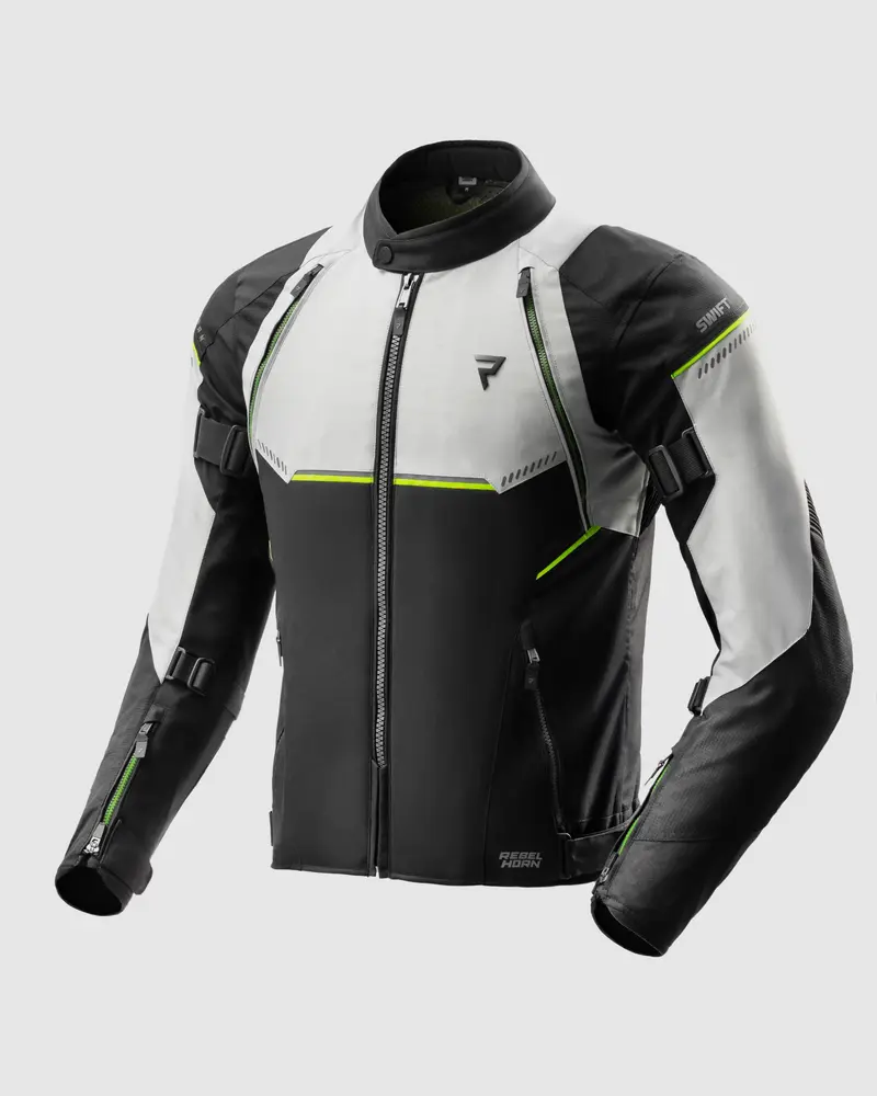 Swift Veste Moto Gris clair