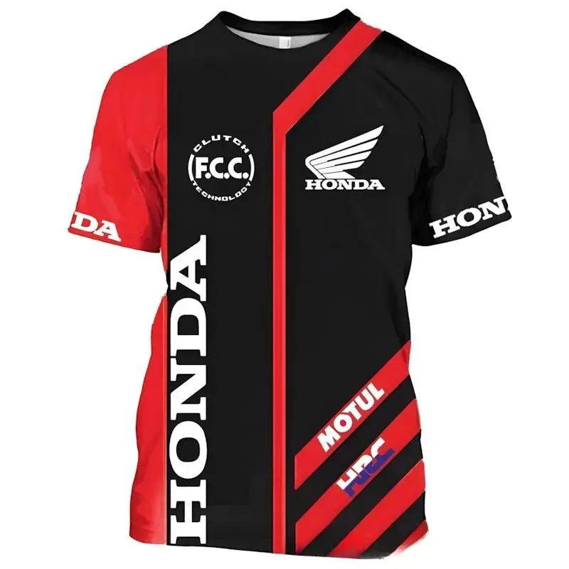 T-shirt Honda HRC Racing –  Look Dynamique et Performant