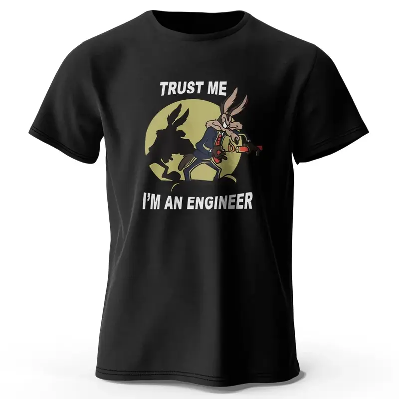 T-shirt humour motard  - "Faites-moi Confiance, Je Suis Ingénieur"