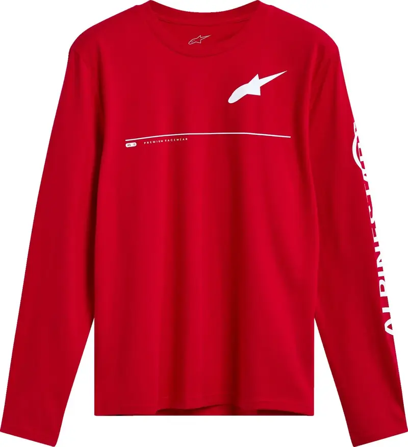 T-Shirt Manches Longues CSF Rouge ALPINESTARS