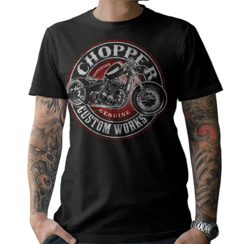 T-shirt motard - Custom Works