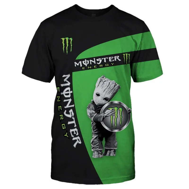 T-Shirt Motard - Energy Monstre