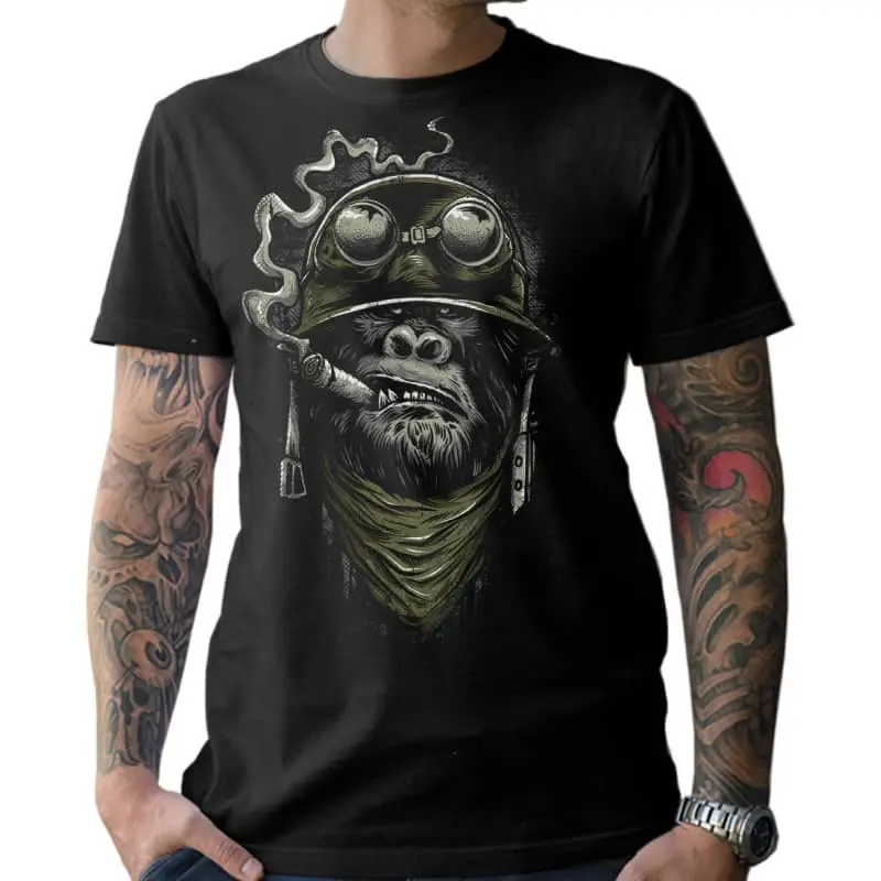 T-shirt motard - Gorilla biker