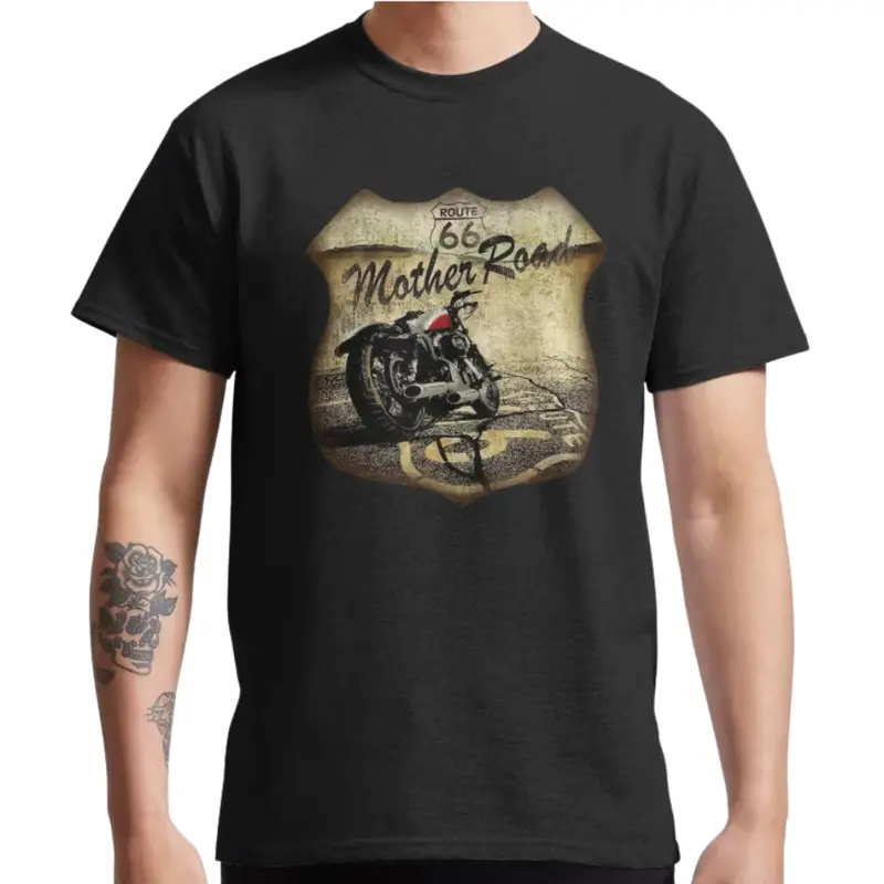 T-shirt moto - Mother Road