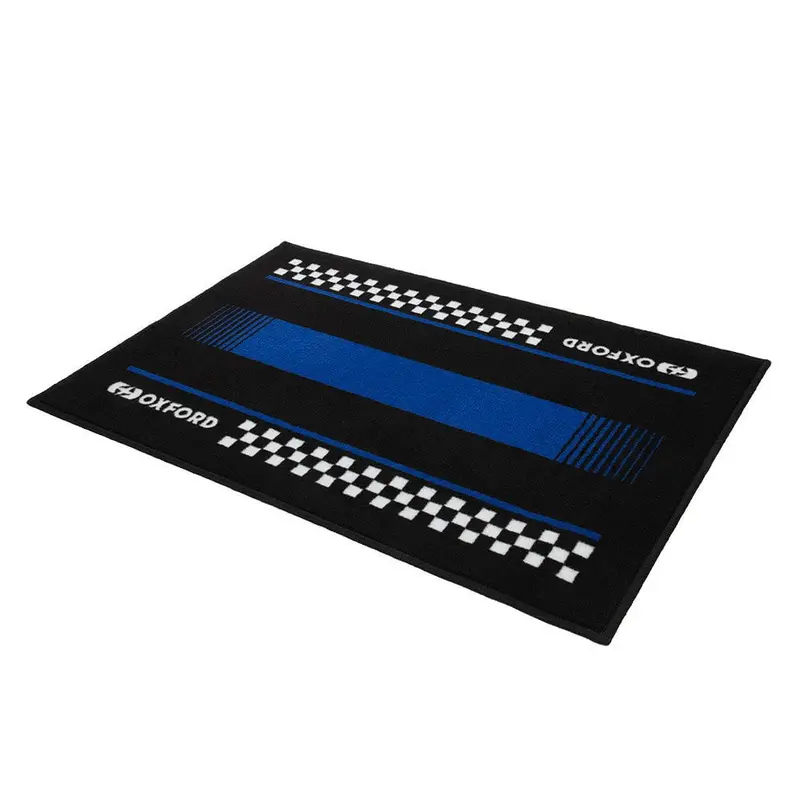 Tapis d'Atelier Pitlane Yama Blue 90 x 60cm OXFORD