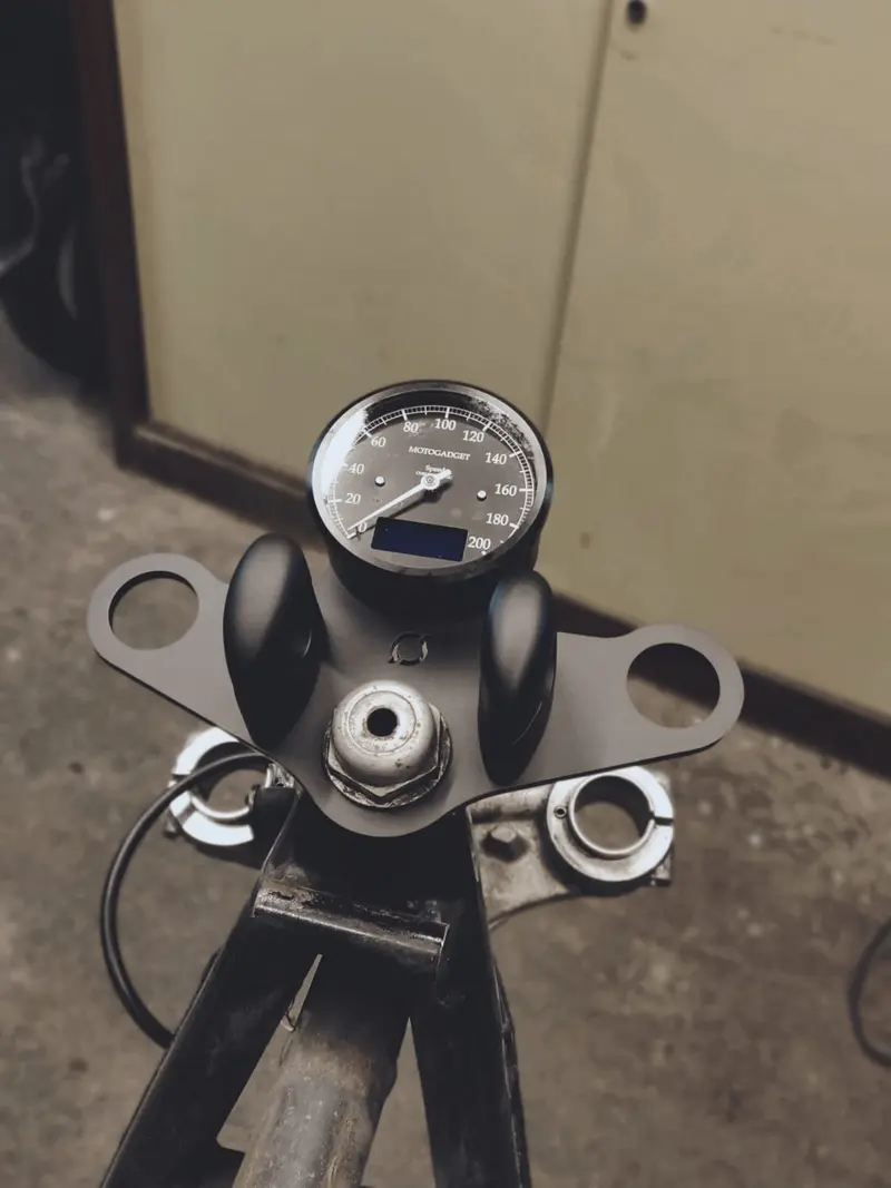 Té de fourche BMW série R double amortisseurs