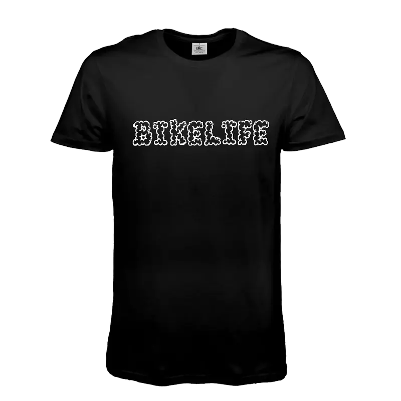 Tee-shirt logo BikeLife cloud édition noir