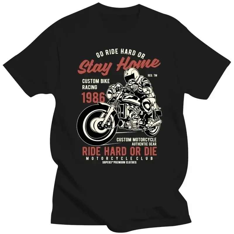 Tee shirt moto - Ride hard or die