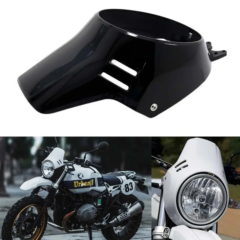 Tête de fourche moto scrambler