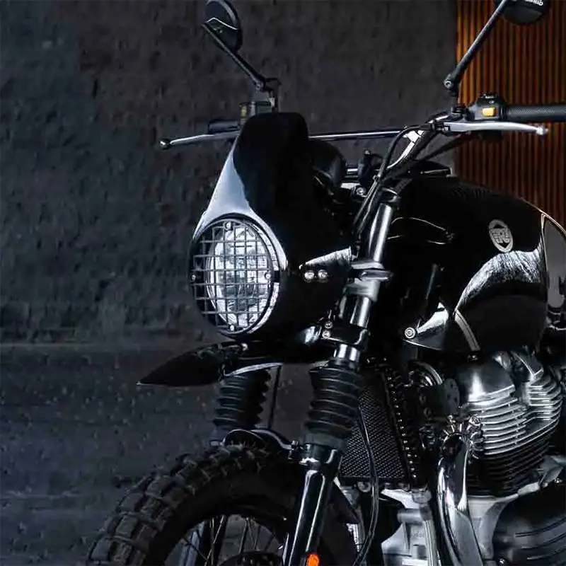 Tête de fourche Scrambler Vintage | Bonvent Motorbikes