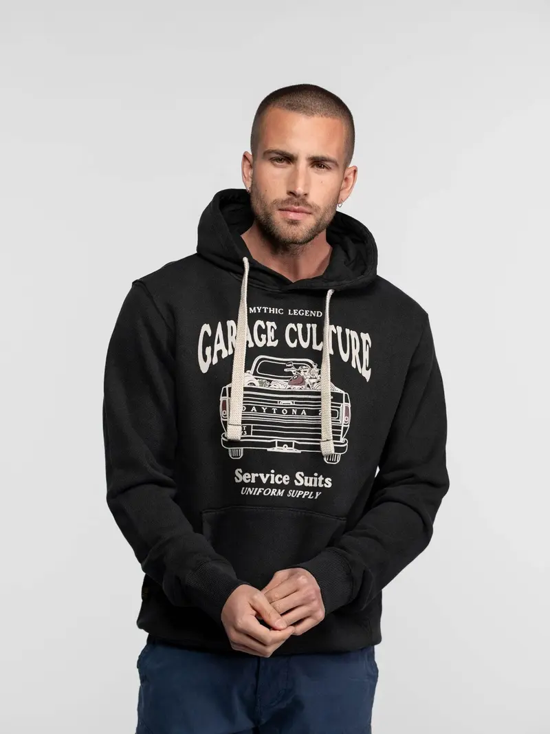 Tony - Sweat capuche garage custom