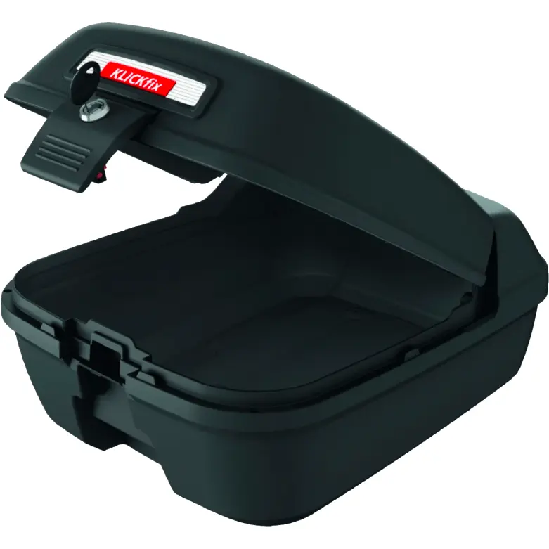 Top Case CityBox avec UniKlip KLICKFIX, 22L, Noir