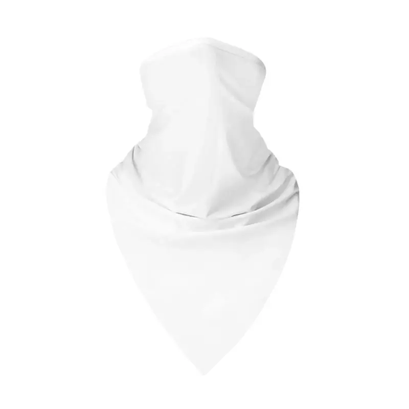 Tour de cou moto - Bandana blanc