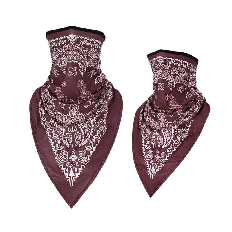 Tour de cou moto - Bandanas bordeaux