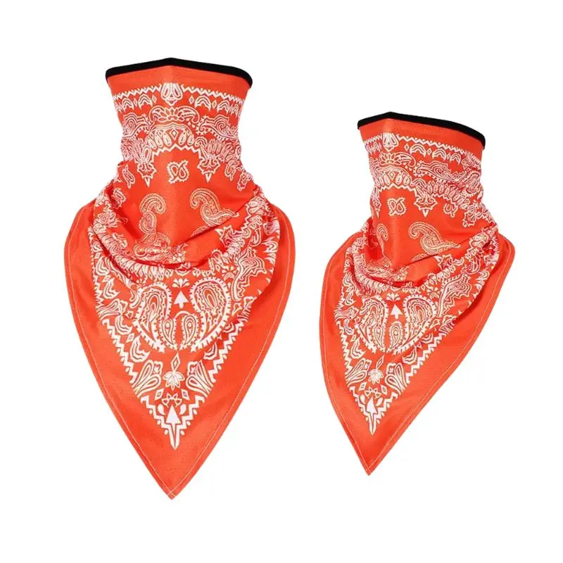 Tour de cou moto - Bandanas oranges