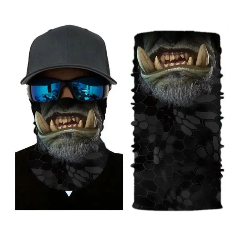 Tour de cou moto - Dents d'orc