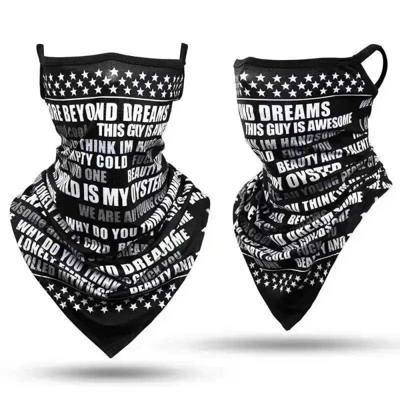Tour de cou moto et masque de protection visage