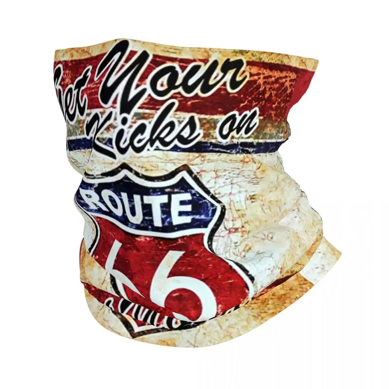 Tour de cou moto - Get your kicks on Route 66