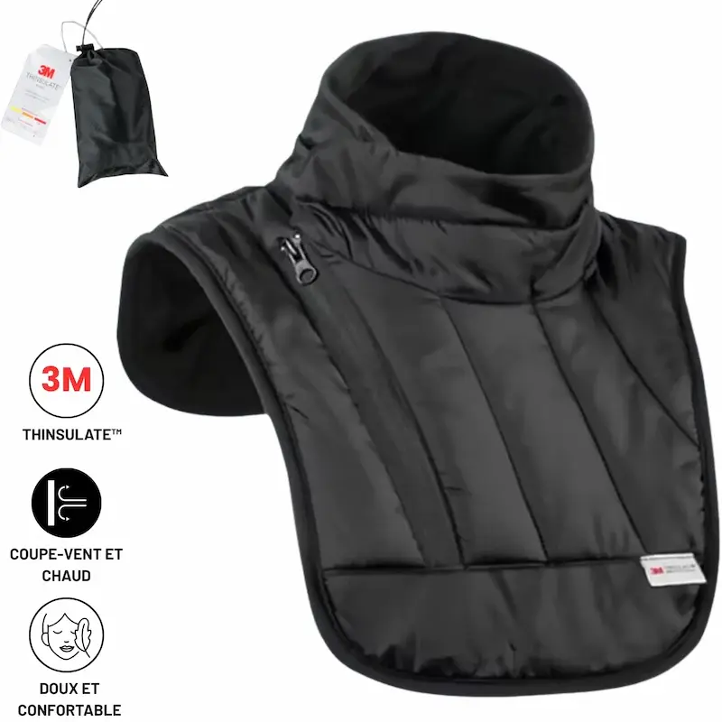 Tour de cou plastron moto | Bloque le vent. Garde la chaleur.