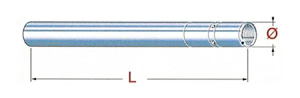 Tube de fourche HONDA CB 350 F