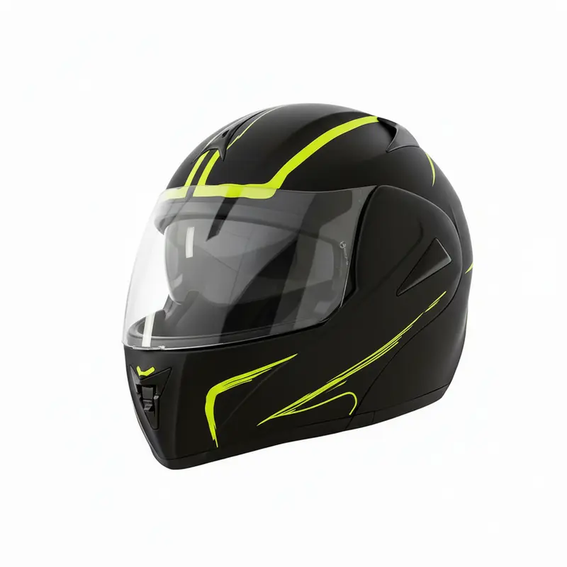 Union - Casque modulable jaune