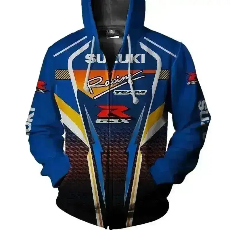 Veste a capuche zippée SUZUKI GSXR|  DESTOCKAGE