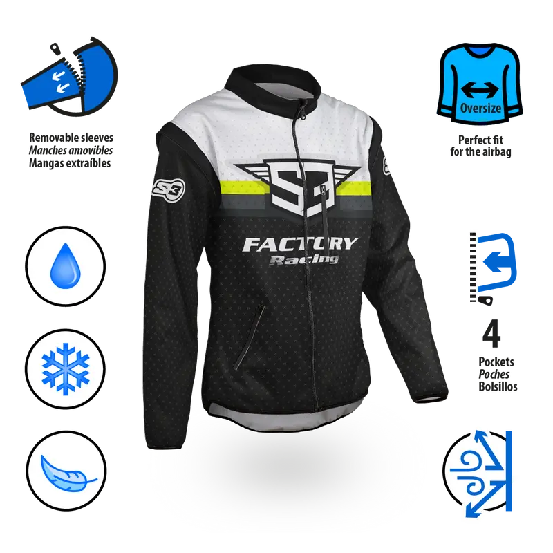 Veste Enduro Gladiator Bleu S3 PARTS