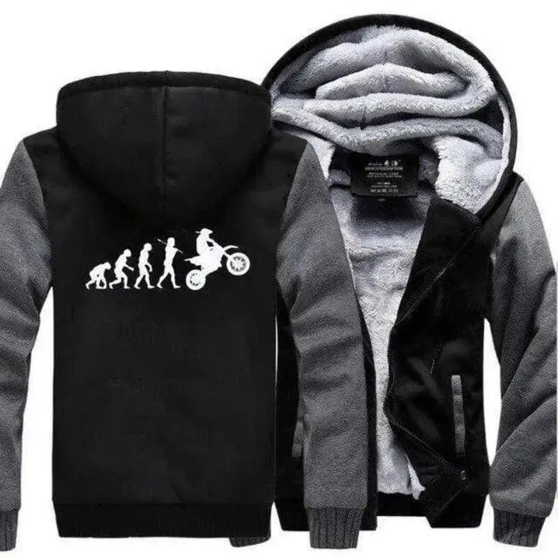 Veste polaire motard  évolution