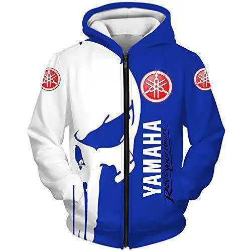 Veste streetwear moto - Punisher YAM