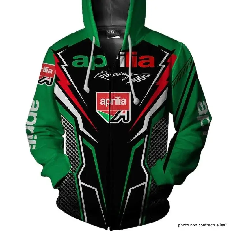 Veste streetwear moto - Style Aprilia